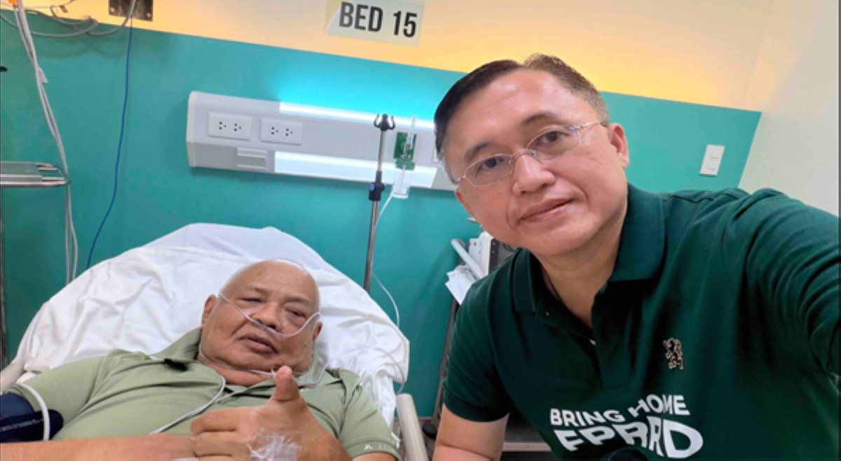 Medialdea, napahinto habang nagtatalumpati sa Solidarity Walk para kay FPRRD; isinugod sa ospital!