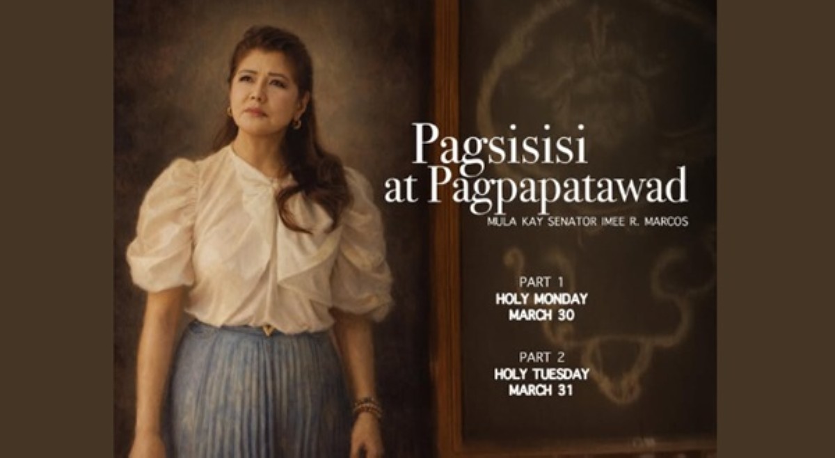 'Pagsisisi at pagpapatawad!' Sen. Imee, may pasabog sa Lunes at Martes Santo