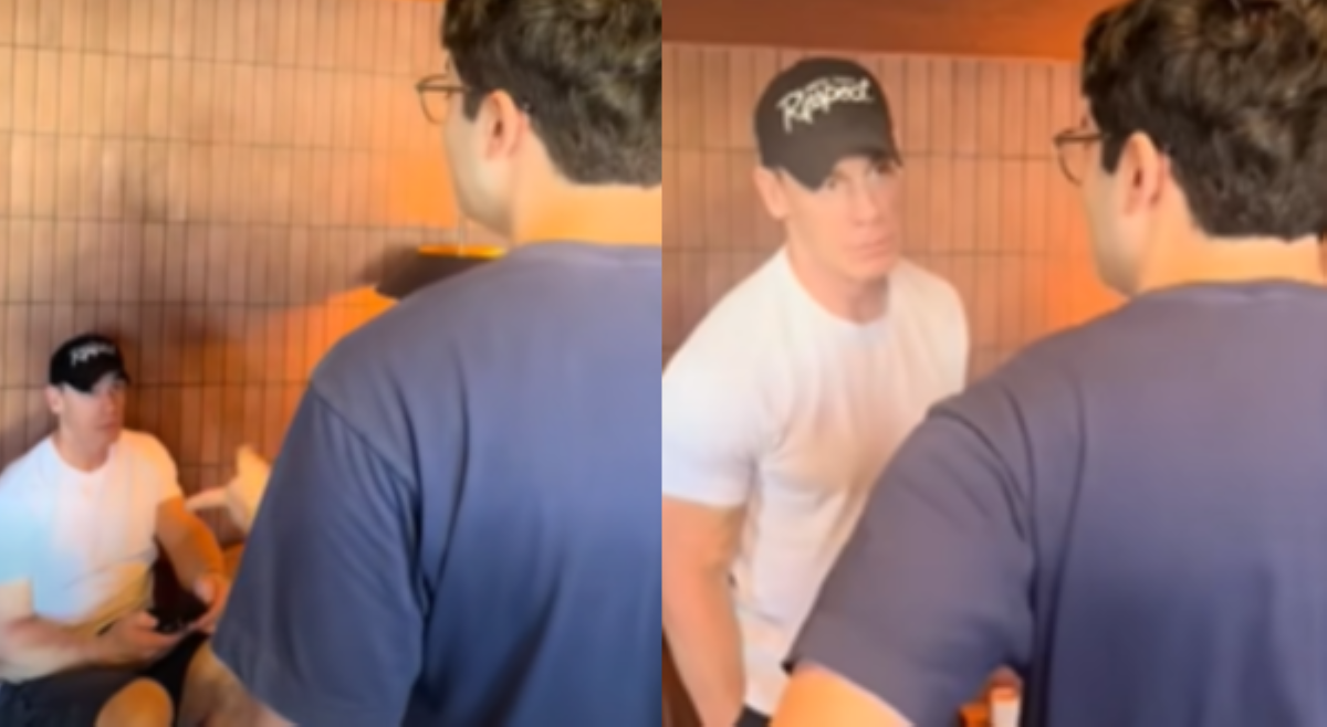  John Cena, tinalampak 'TikToker' na nangharana sa kaniya sa isang cafe
