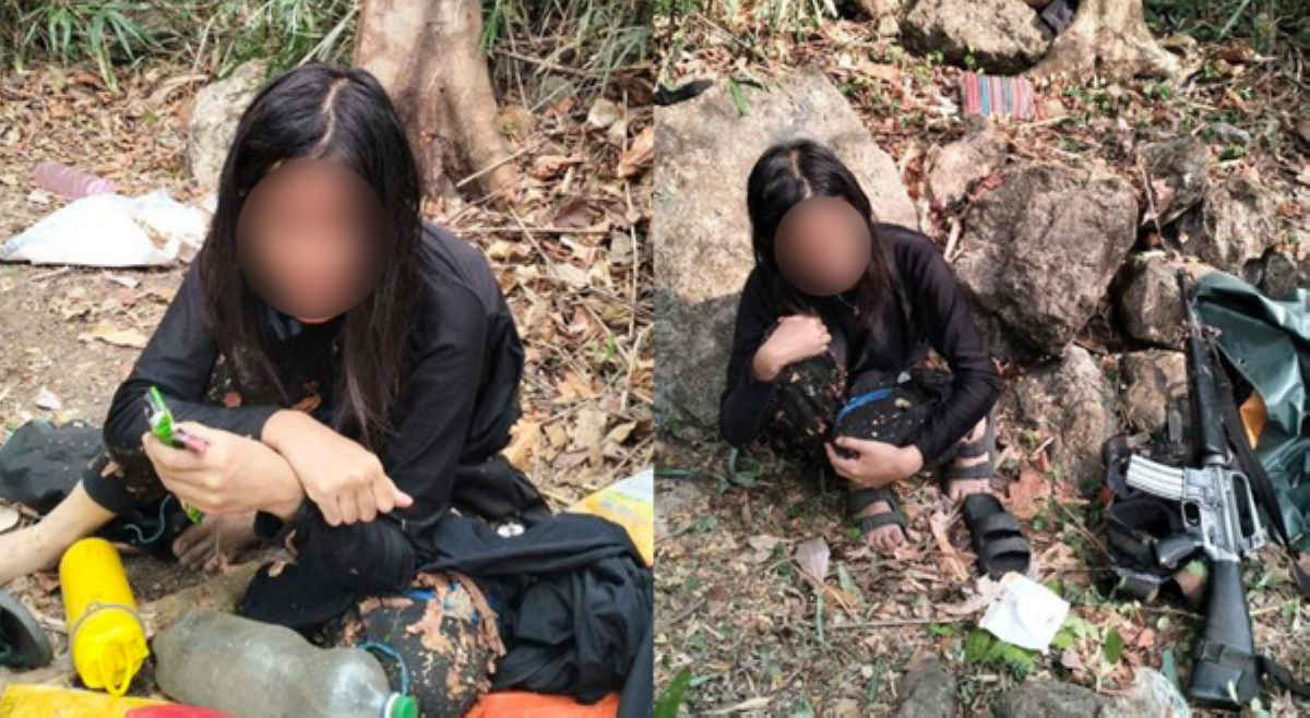 Rebeldeng natiklo sa Occidental Mindoro, dating estudyante?