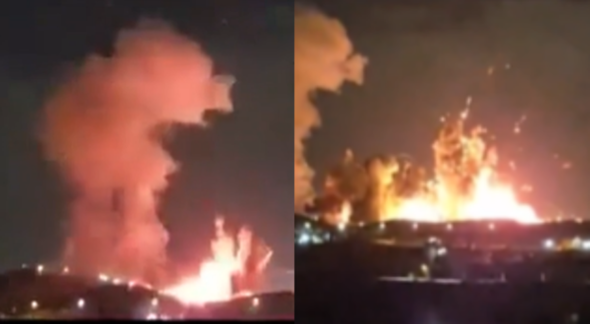 US-Israel, pasimuno sa malaking pagsabog sa isang siyudad sa Iran!