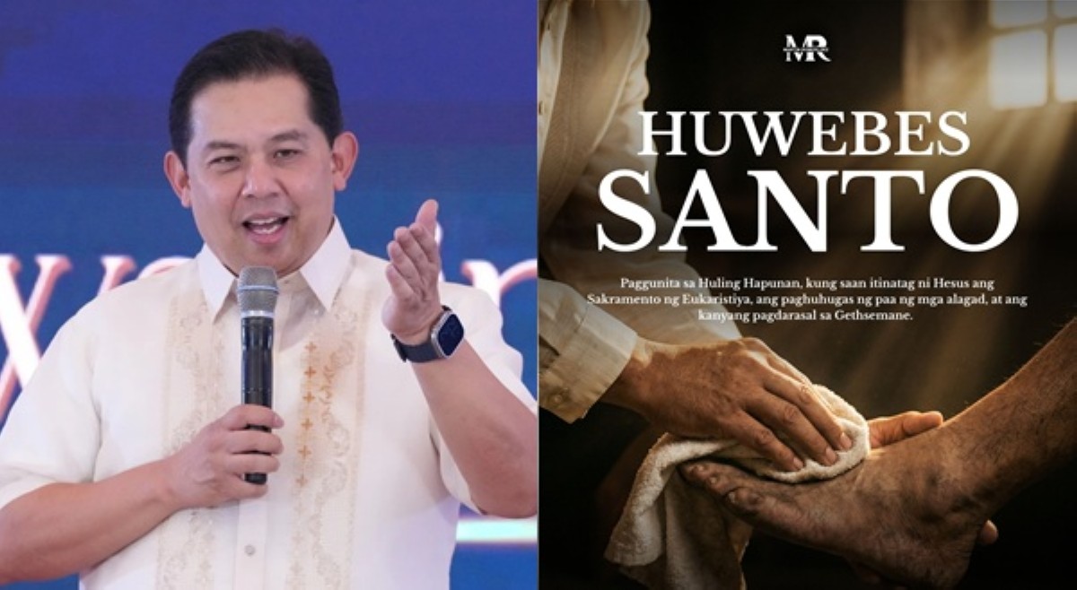 Rep. Romualdez, ibinahagi 'aral ng paglilingkod at pagmamahal' para sa Huwebes Santo