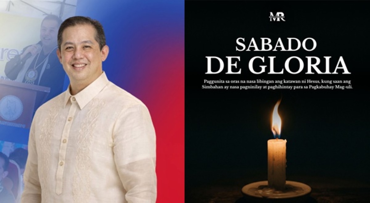 'Kahit tila balot ng dilim ang paligid, alam nating ang liwanag ay paparating na!'&mdash;Rep. Romualdez