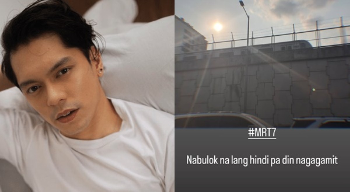 Carlo Aquino sa nakatenggang tren ng MRT-7: 'Nabulok na lang hindi pa rin nagagamit!'