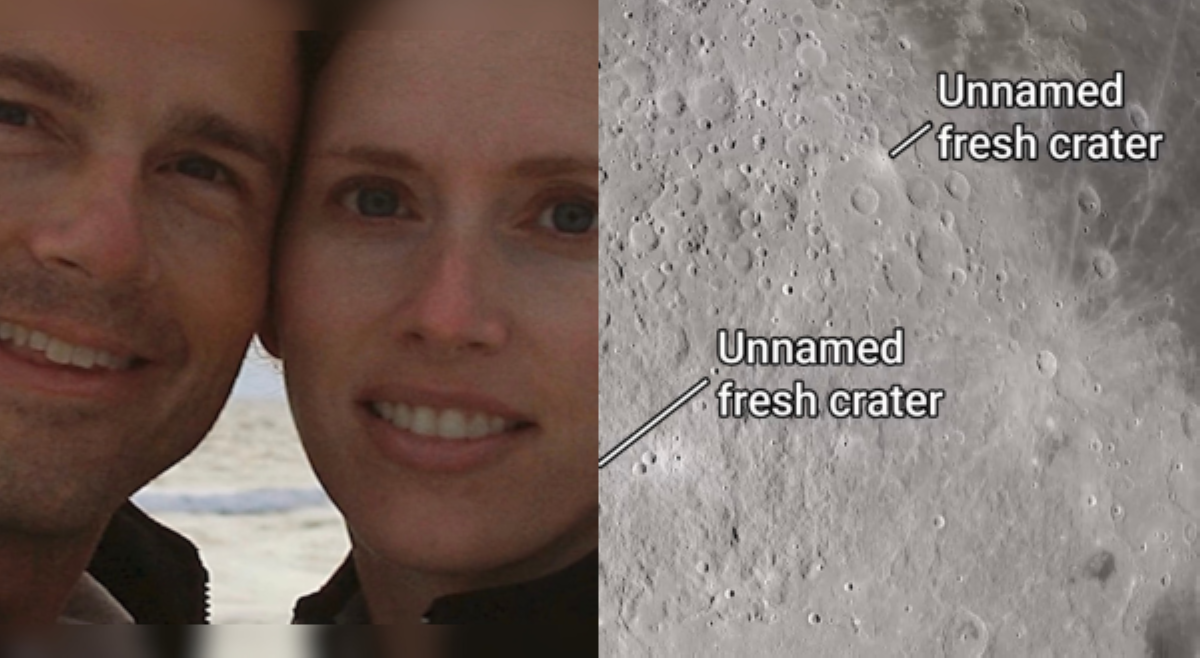 Unnamed Moon crater, iminungkahing ipangalan sa namayapang asawa ng Artemis II astronaut