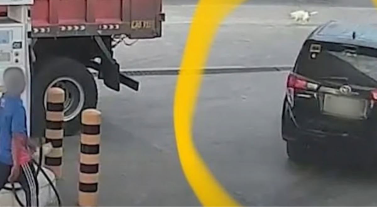 SUV na nagpa-full tank ng ₱7k, tinakasan pump attendant!