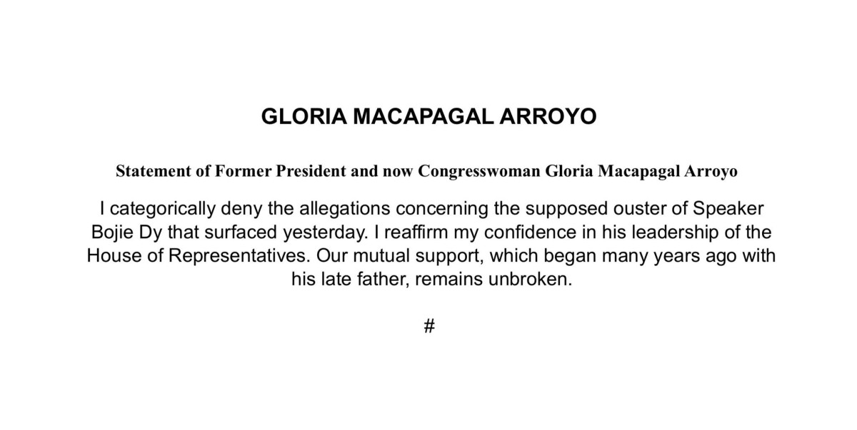 Photo courtesy: Rep. Gloria Arroyo (FB)