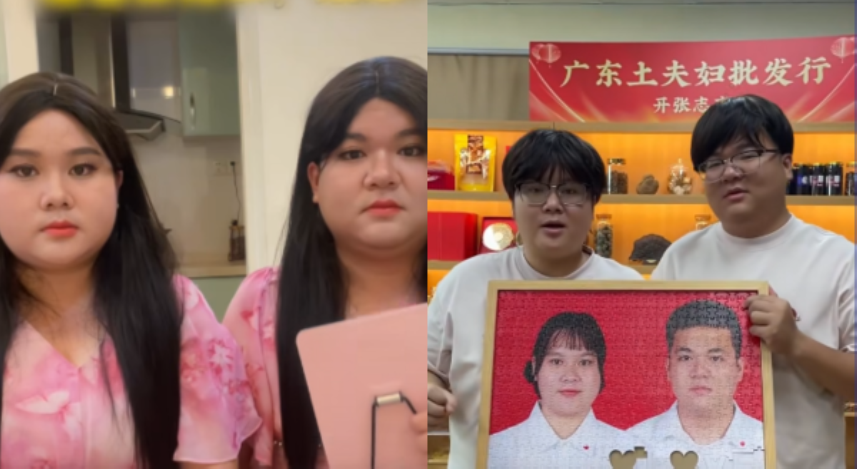 Mag-asawa, napagkakamalang kambal dahil sobrang magkamukha!
