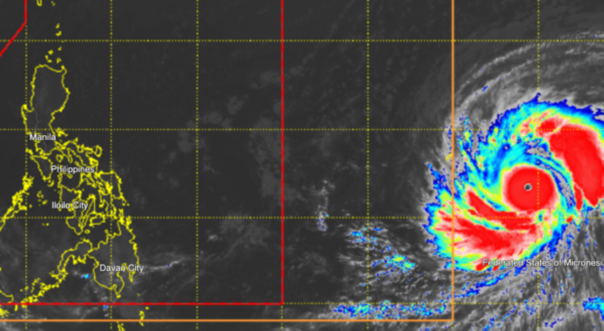 Super Typhoon 'Sinlaku,' malayo sa 'Pinas