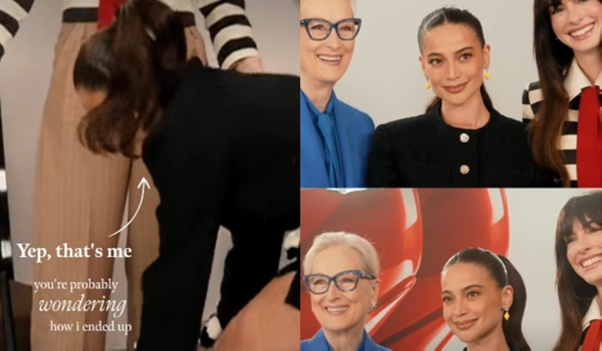 'Ako lang talaga e noh?' Anne Curtis, nagka-Andy Sachs moment sa harap nina Meryl Streep, Anne Hathaway!