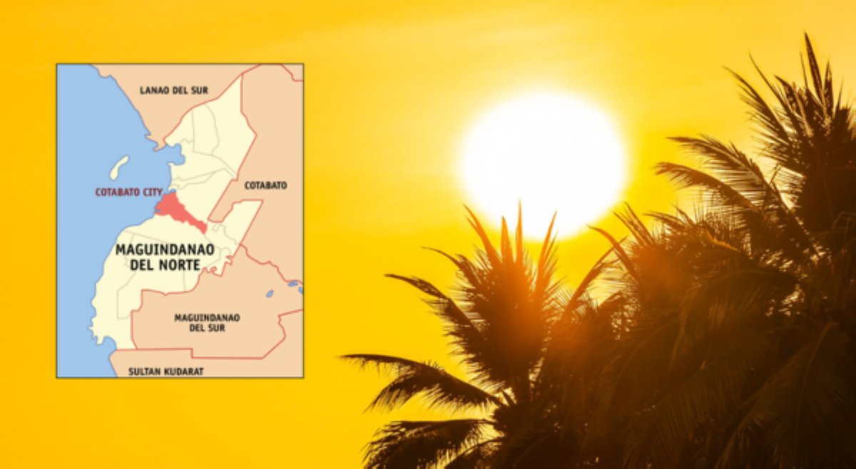 46&deg;C heat index level, naitala sa Cotabato City