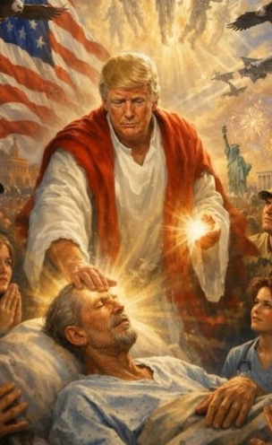 Photo courtesy: Donald Trump/Truth Social (Deleted)