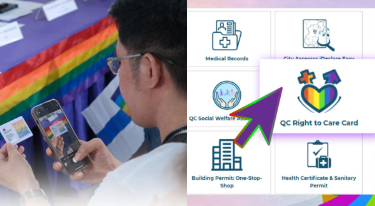 'Right to Care&rsquo; card ng QC para sa LGBTQIA+, nasa QC e-Services na!