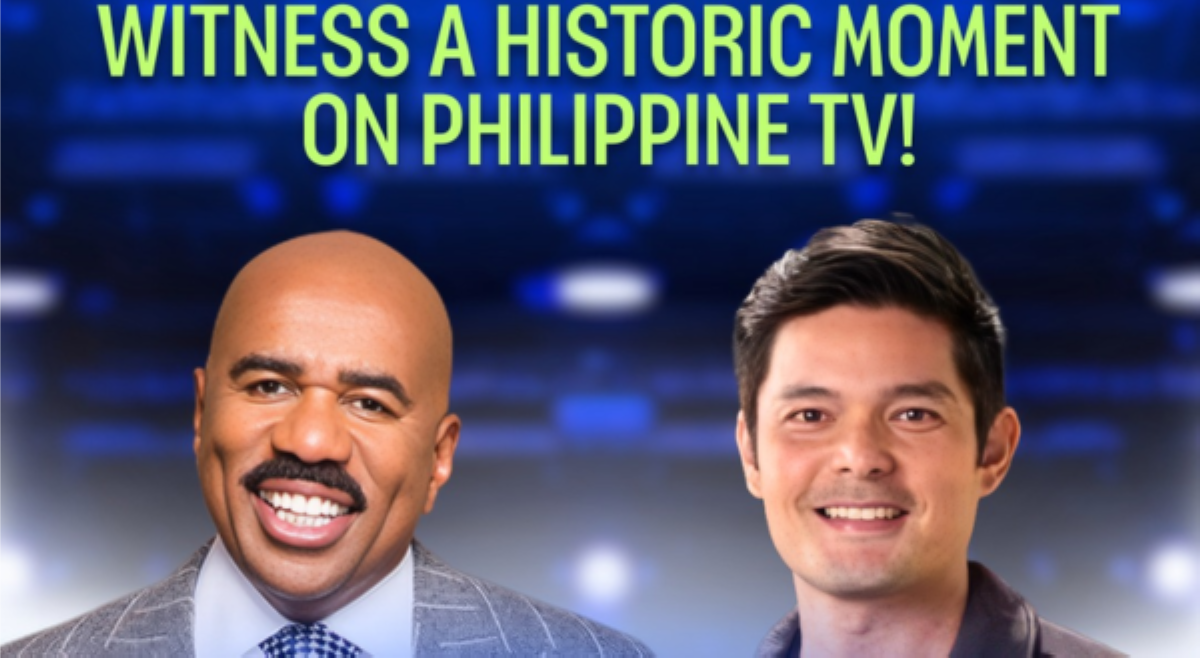 Steve Harvey, Dingdong Dantes magsasama sa Family Feud!