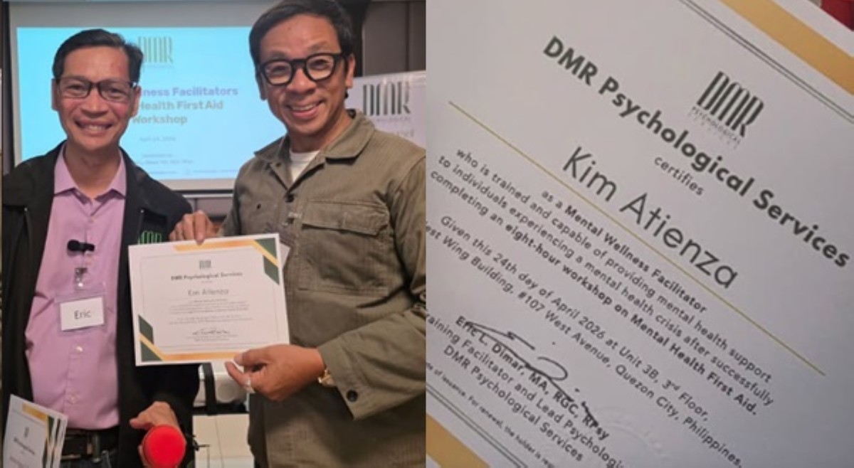 Kuya Kim, sumailalim sa mental health training program