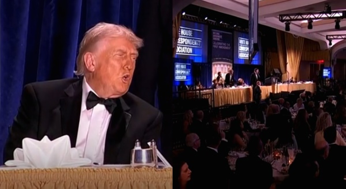 Trump, lumikas matapos ang putukan sa White House