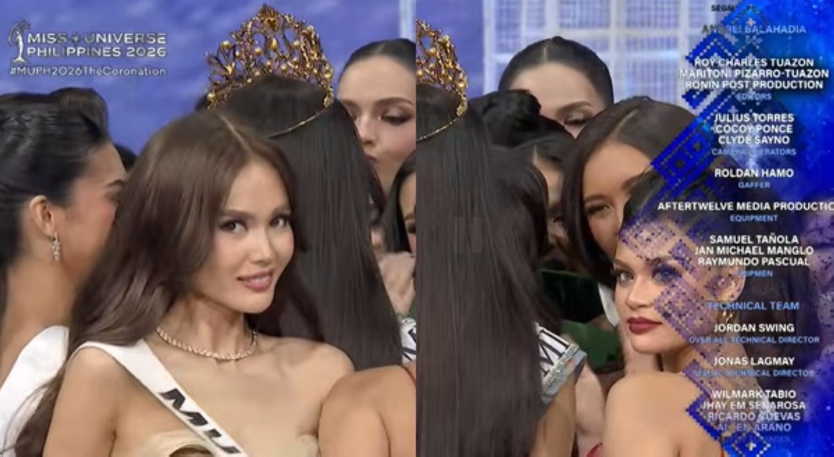 Pag-awra sa camera nina Miss Muntinlupa at Palawan, kinaaliwan
