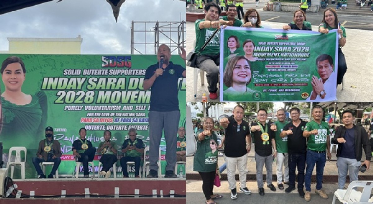 VP Sara supporters, dumagsa sa Davao City para sa 'Inday Sara Duterte 2028 Movement' rally