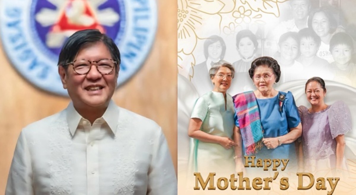 PBBM, binati ng Mother's Day sina Imelda, Liza, Irene; dedma kay Imee!