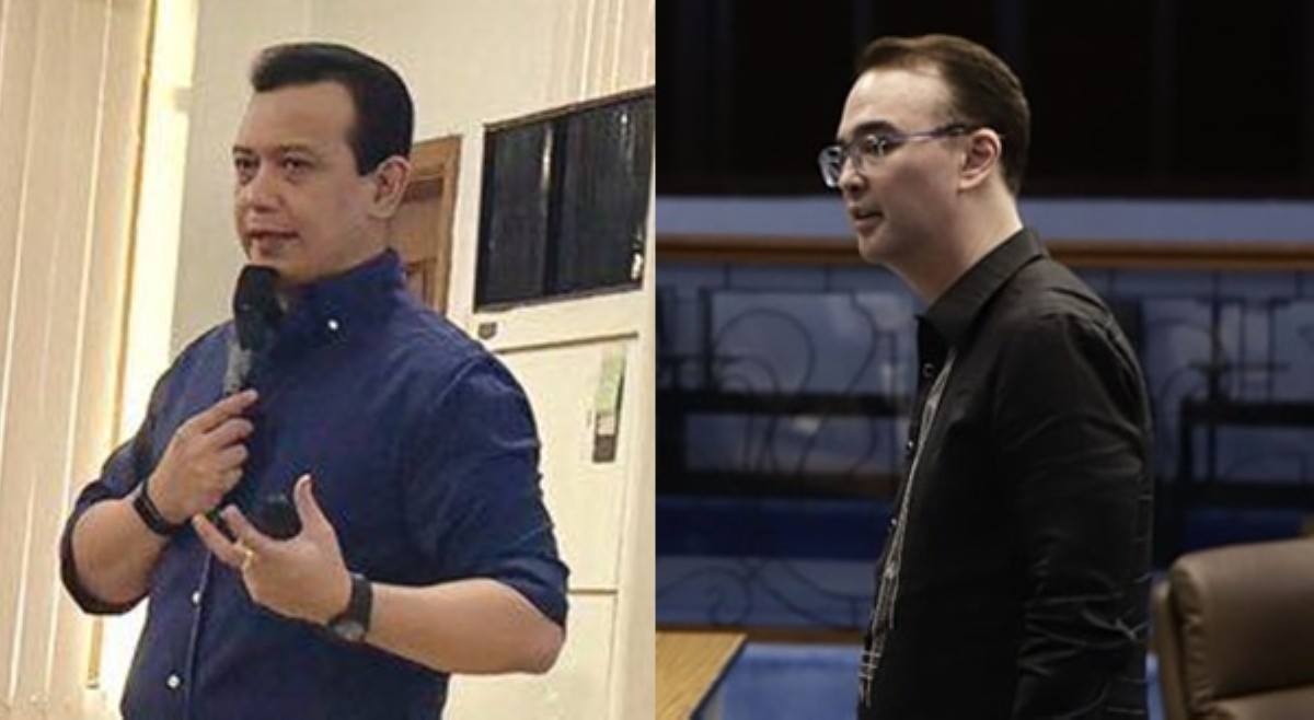 Trillanes, sinopla si Cayetano na wala pa umanong inaaresto sa Senado