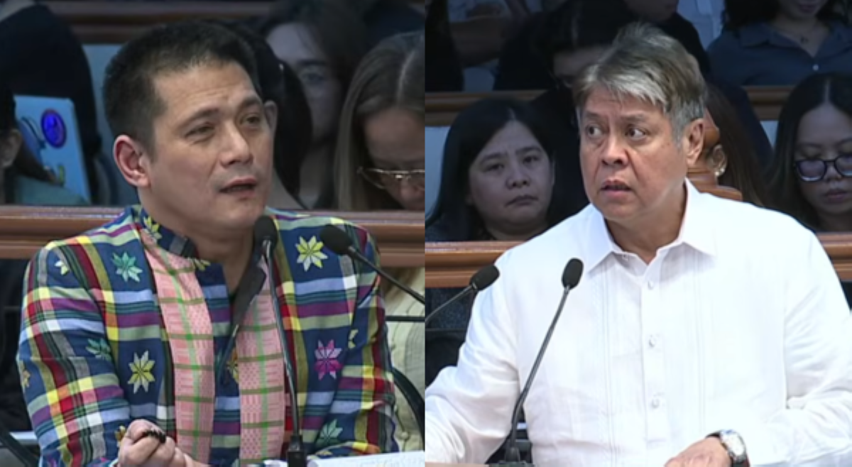 Sen. Robin, Sen. Kiko nagkainitan matapos pag-usapan inabot ni Sen. Bato sa Senado