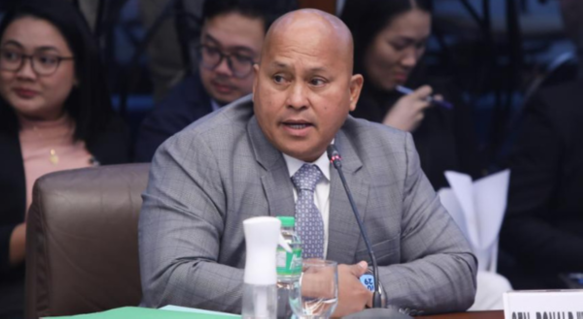 Sen. Bato sa pagkanta niya ng Military Hymn: 'I'm appealing for peaceful support!'