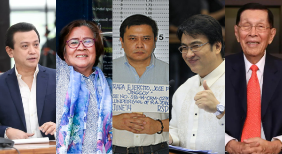 BALITAnaw: Mga dati at kasalukuyang senador na minsan nang nakulong sa gitna ng kanilang termino