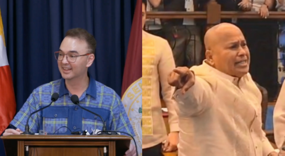 SP Cayetano sa pag-alis ni Sen. Dela Rosa sa Senado: 'There's no warrant. He's free to go'