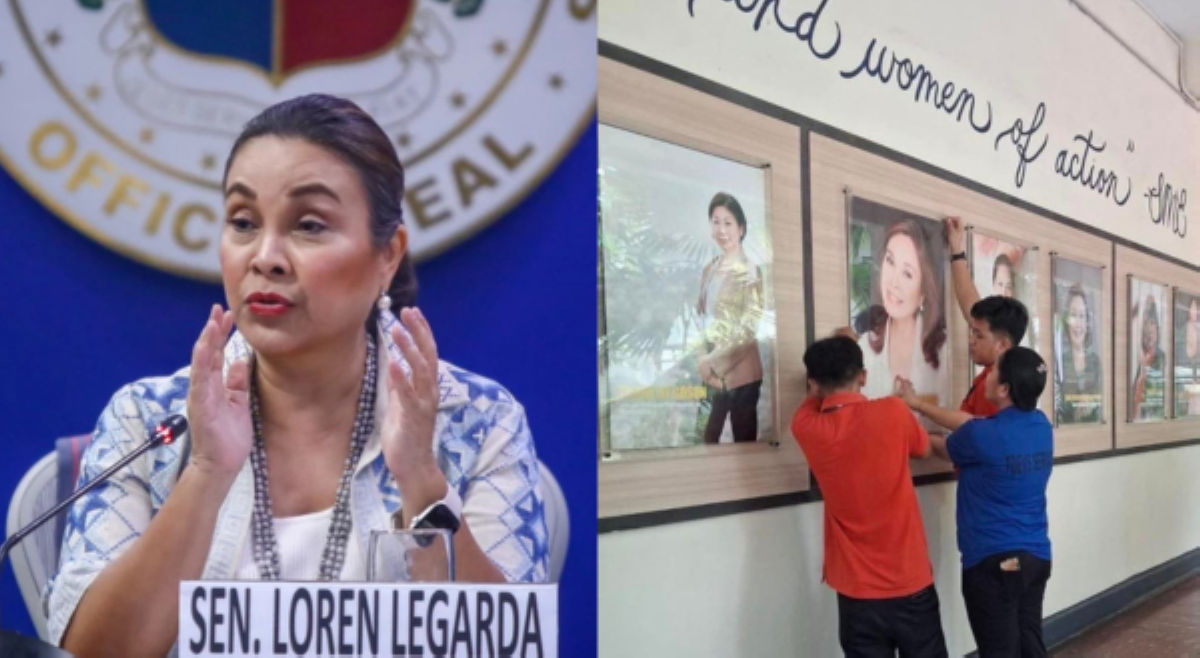 Alma mater ni Sen. Legarda, umapelang tanggalin mukha niya sa pader ng 'empowered women'