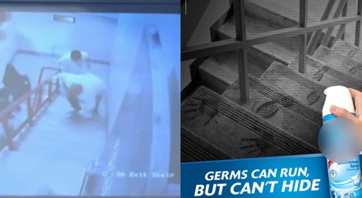 'Germs can hide, but can't run!' Disinfectant spray, agaw-pansin dahil sa ads post