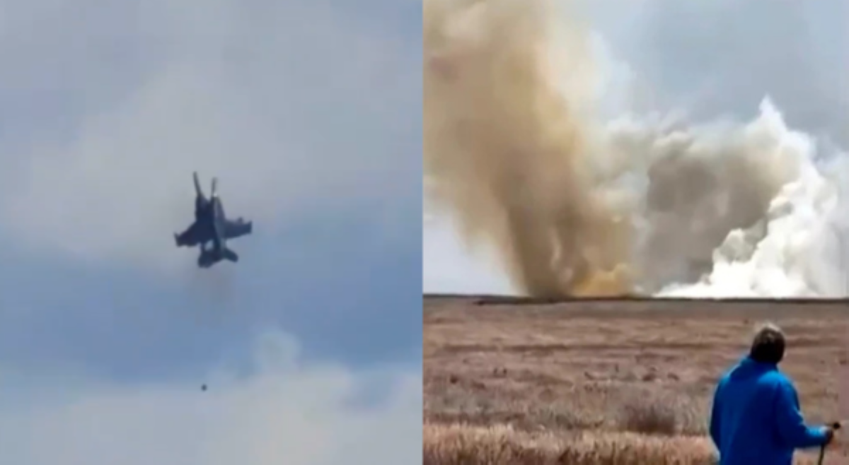 2 navy jets, nagsalpukan sa ere sa gitna ng air show!