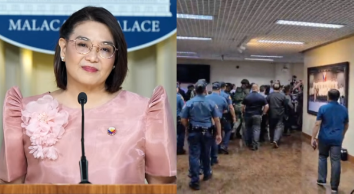 Malaca&ntilde;ang, tikom sa isyung 'staged' umano ang kaguluhan sa Senado