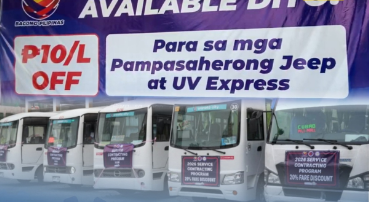 &lsquo;Service contracting,&rsquo; hanggang Mayo 22 na lang; ₱10/L subsidy, ikinasa na sa buong bansa