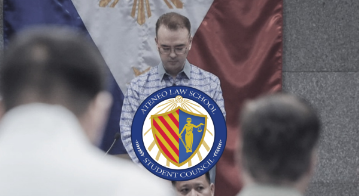Ateneo Law School Student Council, dismayado kay SP Cayetano!