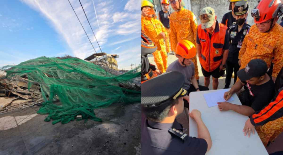 9-storey building sa Pampanga, gumuho; &lsquo;rescue and retrieval,&rsquo; masusing isinasagawa