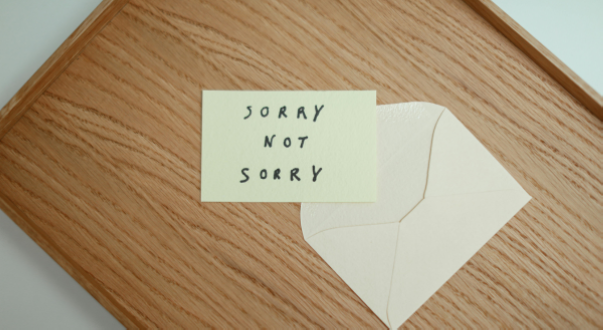 Red flags na paraan ng paghingi ng 'sorry'