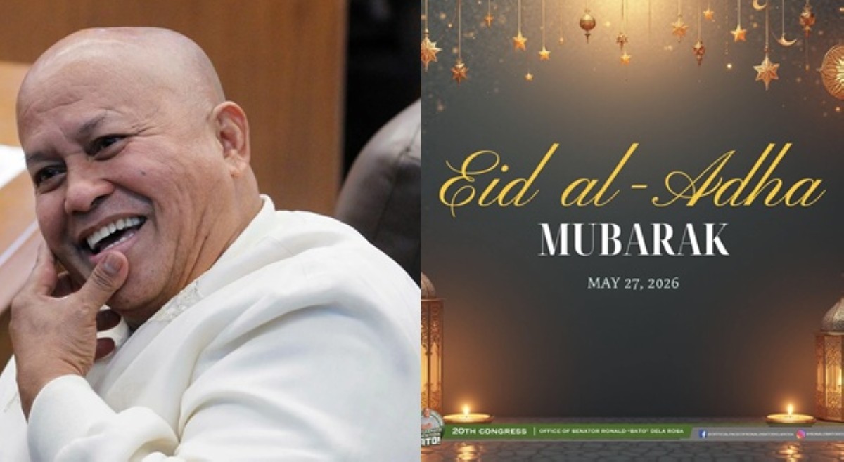 'Despite the persecutions!' Sen. Bato, nagparamdam sa Eid'l Adha