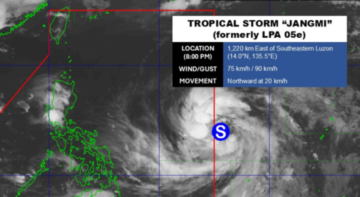 Tropical Storm 'Jangmi,' papasok ng PAR anumang oras!
