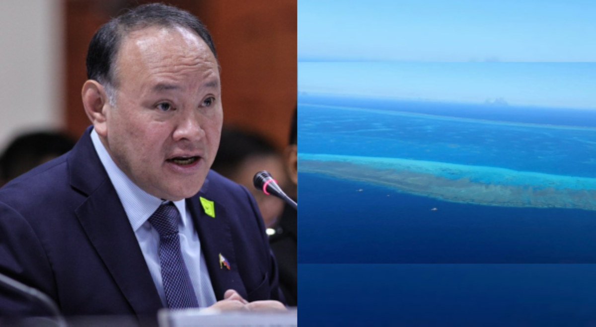 DND Sec. Gibo Teodoro, may 'raw info' sa estrukturang tinatayo ng China sa Bajo de Masinloc!