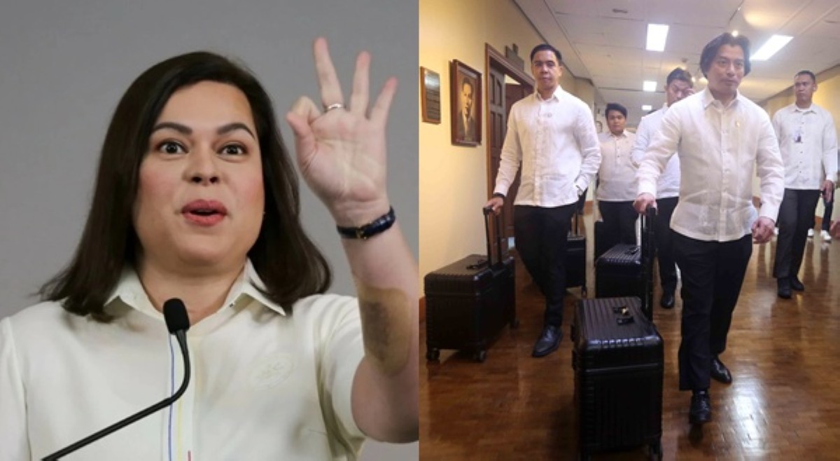 Sagot ni VP Sara sa impeachment complaints, isinilid sa mga itim na maleta!