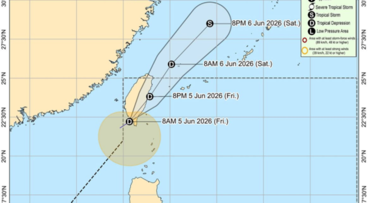 Ester, lalabas din agad ng PAR; wind signal no. 1, nakataas sa Batanes
