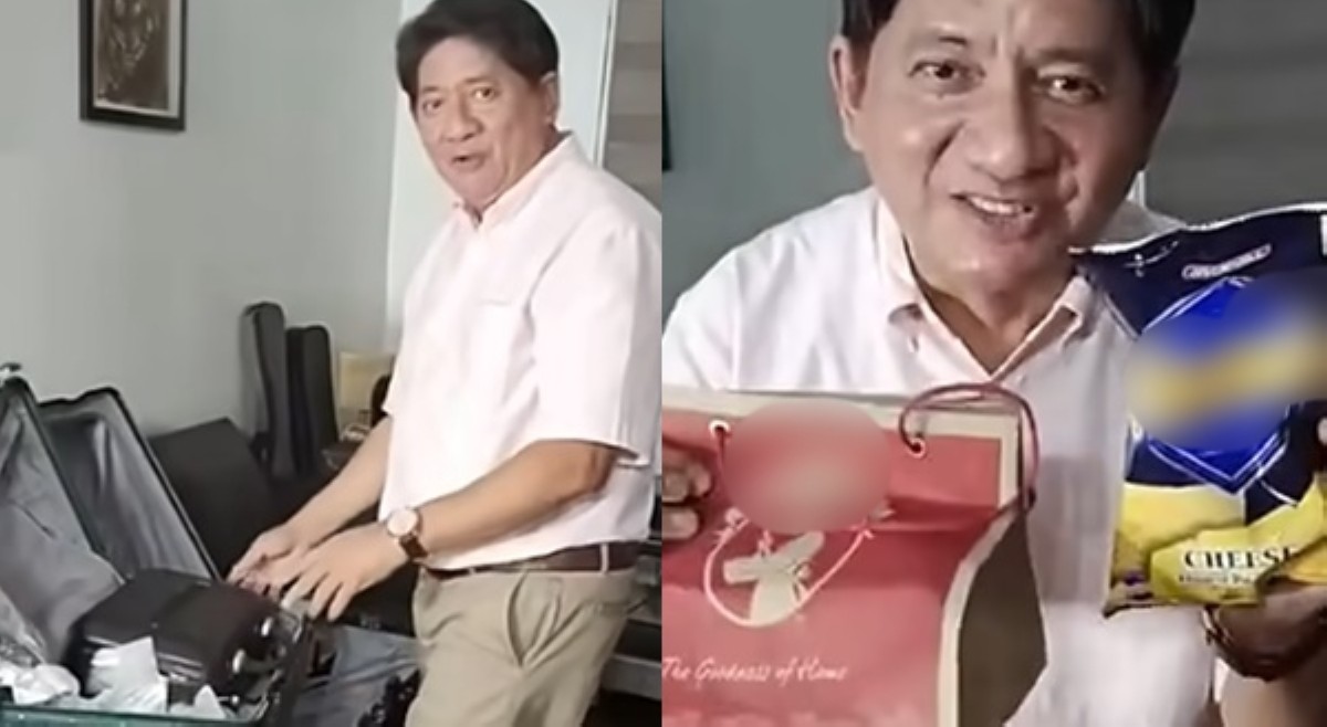 Larry Gadon, pinadalhan ng maleta; &lsquo;Mary Grace Piattos&rsquo; ang laman!