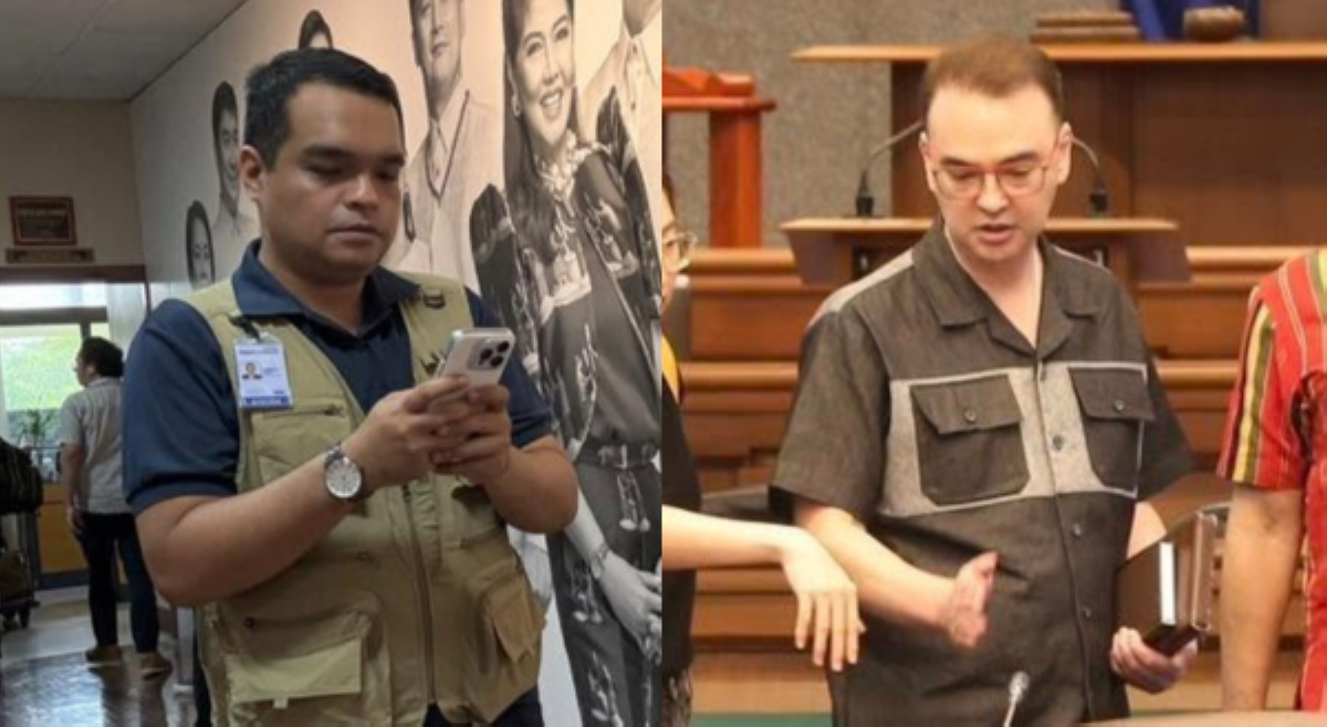 Reporter, tinangging pumalakpak kay SP Cayetano sa Blue Ribbon hearing!
