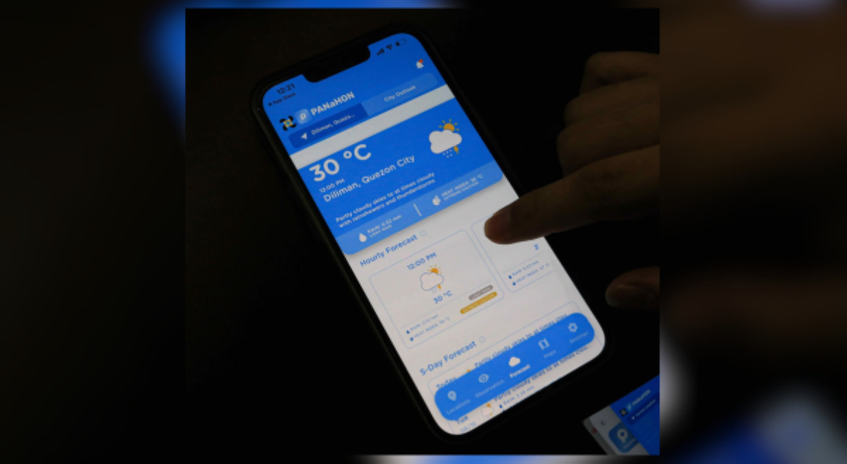 DOST-PAGASA, inilunsad interactive weather app bilang paghahanda sa mga pag-ulan