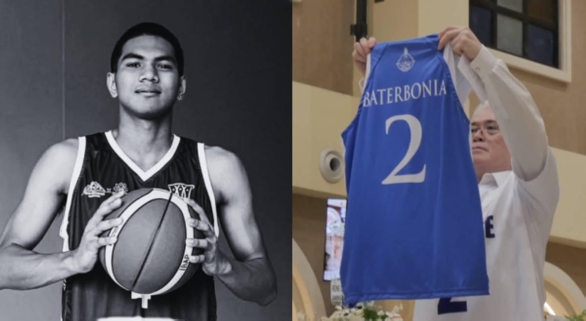 Jersey number ni Rene Baterbonia, ni-retire ng Ateneo de Davao!