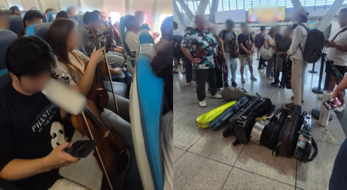 'Lost a client:' MSO members, nagka-aberya sa bitbit na mga violin case sa isang airline!