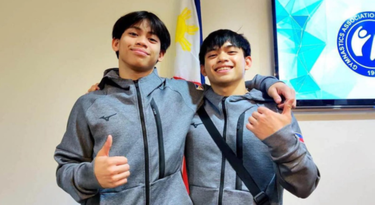 Mag-utol na Yulo, selyado ginto at bronze medal sa floor exercise final sa China!