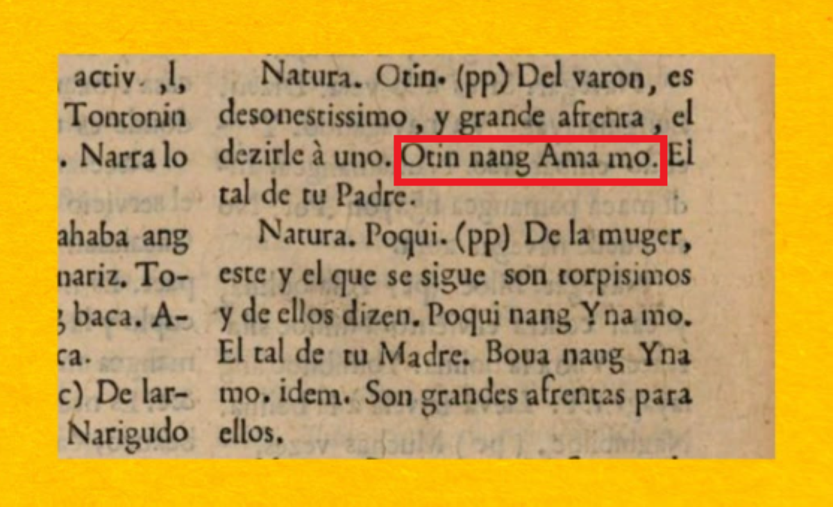 Kung may murang 'Poqui nang Yna mo,' mayroon ding 'Otin nang Ama mo!'