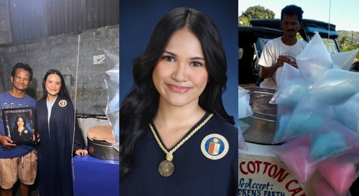 #BalitaExclusives: Atenista, napag-aral ng erpat na cotton candy vendor; anong diskarte?