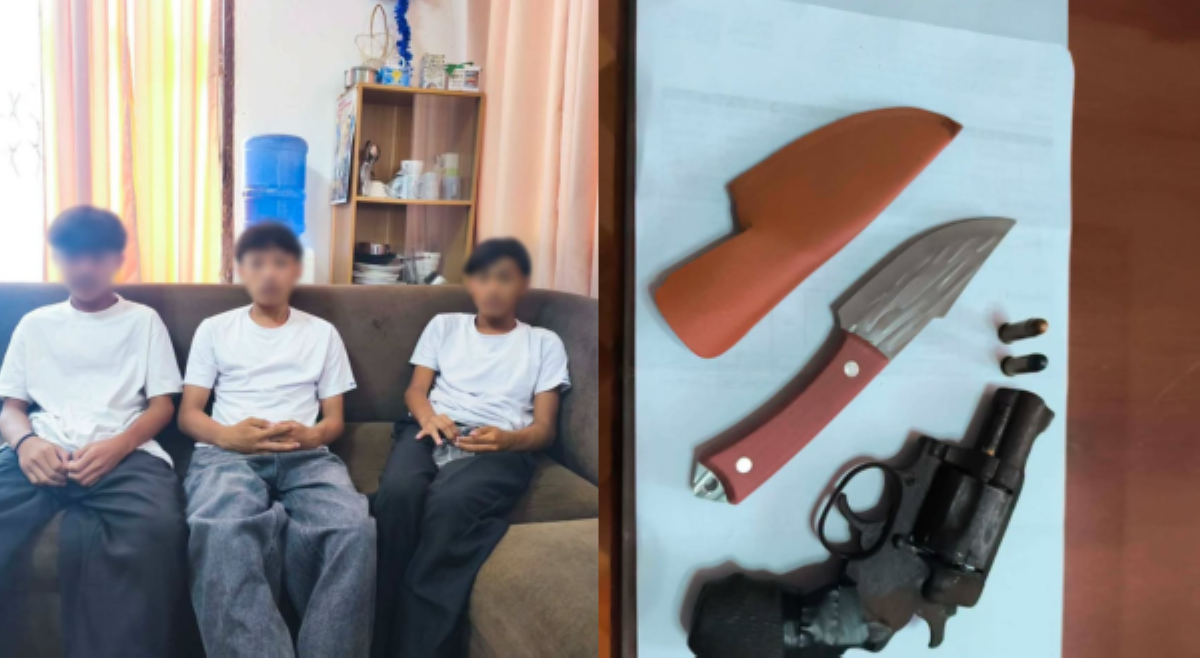 2 estudyanteng menor de edad, nahulihan ng baril, patalim sa loob ng eskwelahan sa Aparri